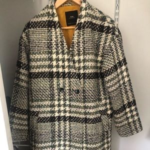 Zara Long Wool Coat